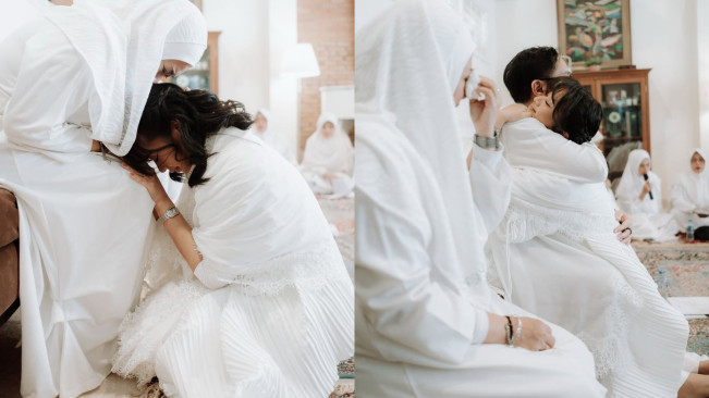 Momen Pengajian Siti Adira Kania (instagram/@adirakania